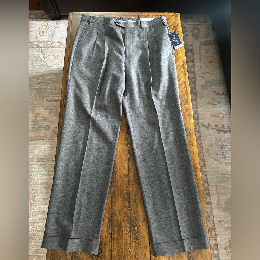 NWT Chaps men’s dress pants. Size 36x32.